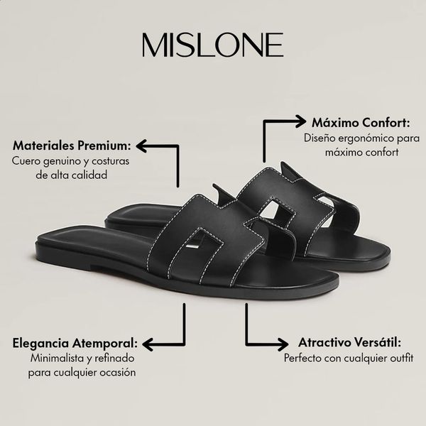 Sandalias de Lujo Vermes Mislone