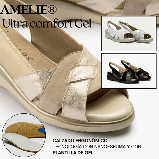 Amelie® Calzado ergonómico con Plantilla de Gel