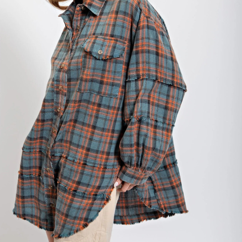 Camisa Oversize Cuadros