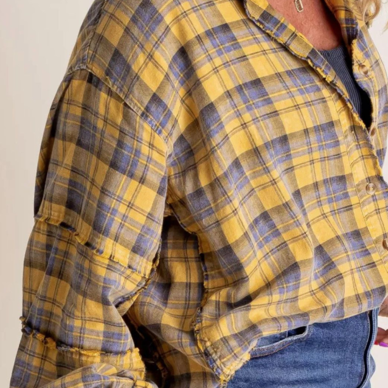 Camisa Oversize Cuadros