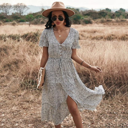 Vestido con Volantes para Verano