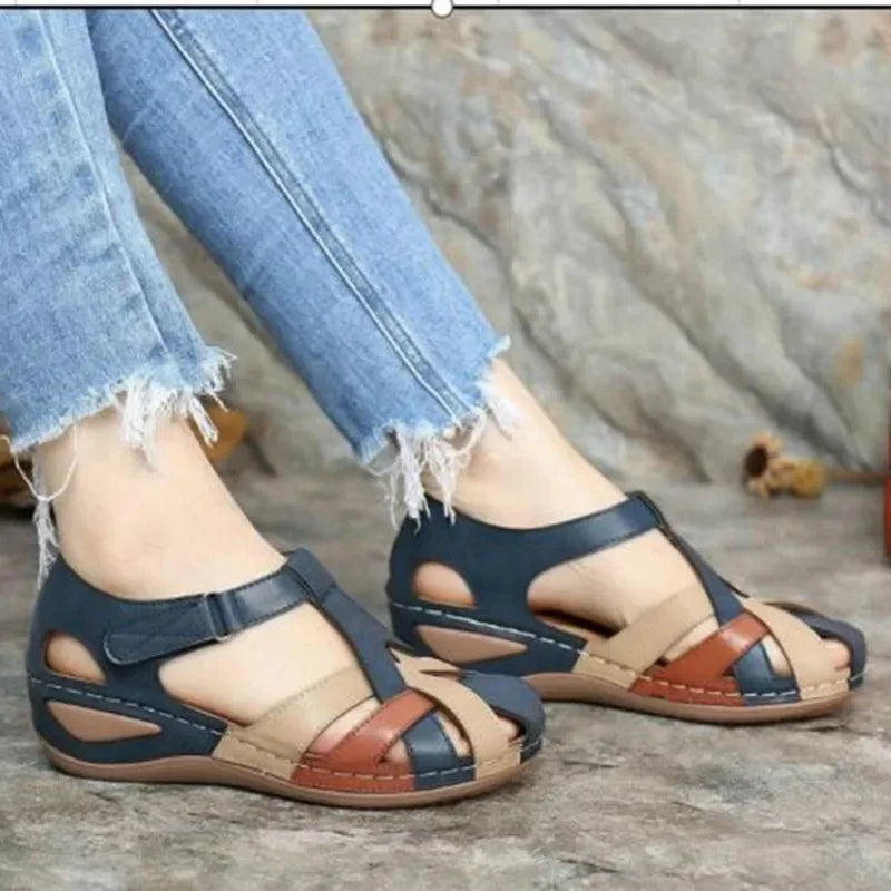 Sandalias de cuña ortopédicas - Colorful