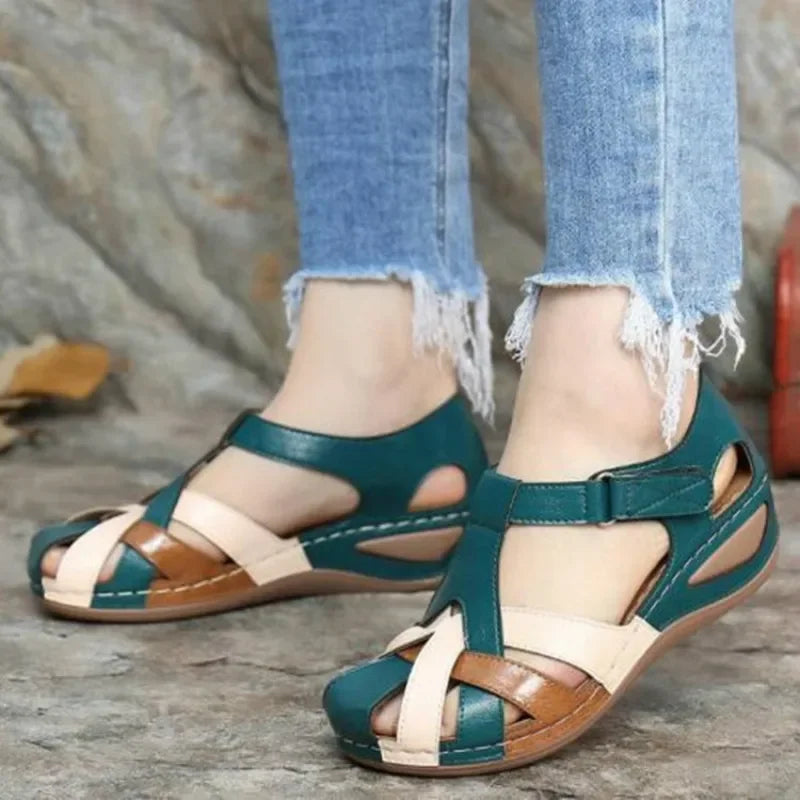 Sandalias de cuña ortopédicas - Colorful