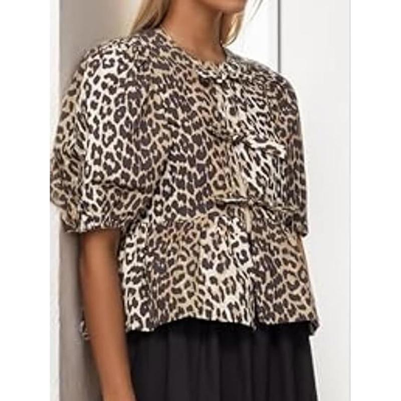 Camisa casual Leopardo