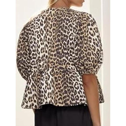 Camisa casual Leopardo