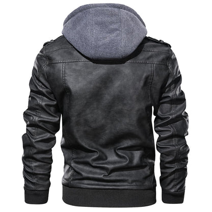 Chaqueta de cuero premium para hombre